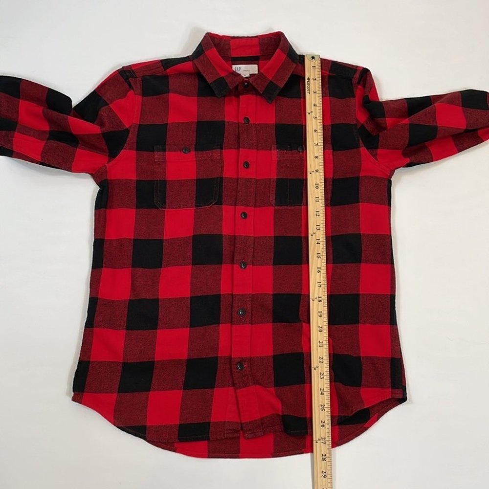 Gap Shirt Size M Standard Fit Long Sleeve casual Button-down - Picture 6 of 9
